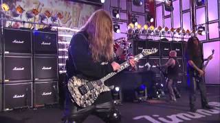 Slayer quotWorld Painted Bloodquot Live On Jimmy Kimmel [upl. by Syst]