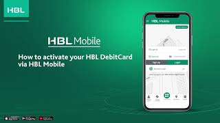 How to activate your HBL DebitCard with HBL Mobile [upl. by Ravahs854]