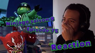 Ninjago Reaction  Saison 8 Episode 75 quot Le masque de la déception quot [upl. by Bolger616]