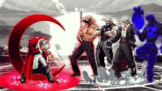 KOF Mugen Orochi Iori Yagami AD LV 5 Vs Ultimate Rugal Team [upl. by Thom240]