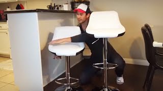 Magshion Bar Stools w Adjustable Height Review [upl. by Wohlen994]