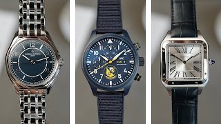 Tool watches Vs Dress Watches  IWC Cartier VC [upl. by Salhcin413]