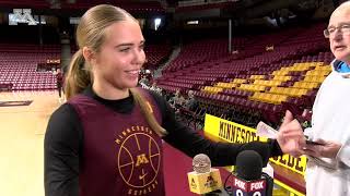 Press Conference Gopher Womens Basketball Meet the Media [upl. by Gonzalez]