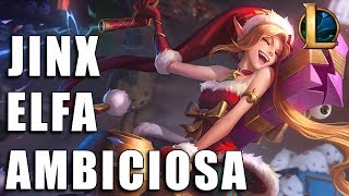 당돌한 엘프 징크스 Ambitious Elf Jinx Skin Preview [upl. by Seana]