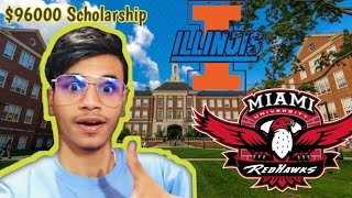 College decision reaction video 2024 [upl. by Meingoldas704]