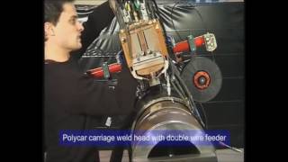 Polysoude  Orbital Welding with Polycar MP Carriage Weld heads [upl. by Nerrual]