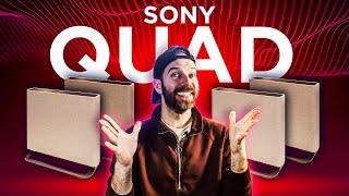 BRAVIA QUAD  Le projet secret de SONY dévoilé  J’ai testé LE NOUVEAU home cinema HTA9 de SONY [upl. by Adnauqal]