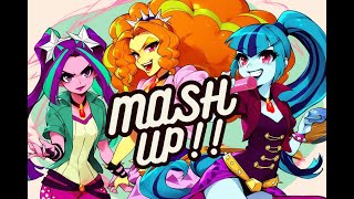 The Dazzlings quotMashup Magicquot Lyrics Mashup Fan Song AI Covered Equestria Girls [upl. by Dlanor]