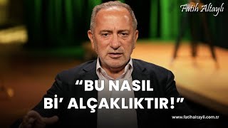 Fatih Altaylı yorumluyor quotBu nasıl bi alçaklıktırquot [upl. by Leirbag75]