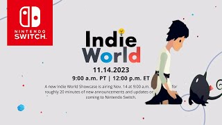 Nintendo Switch  Indie World Showcase  November 14th 2023 [upl. by Finkelstein]