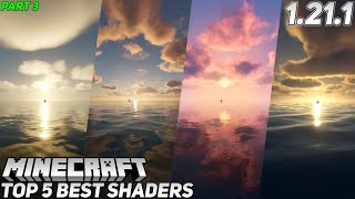 TOP 5 Best 1211211 Shaders for Minecraft 2024 [upl. by Yduj]