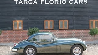 Jaguar XK140 SE FHC in Green for sale at Targa Florio Cars in Sussex [upl. by Aneg]