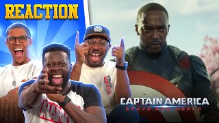 Captain America Brave New World Official Teaser Reaction [upl. by Darius]