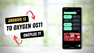 OnePlus 7T Downgrade  Rollback from Android 13 to oxygen os 11 Official [upl. by Aitahs]