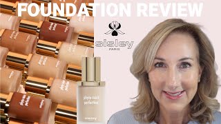 NEW SISLEY PHYTOTEINT PERFECTION FOUNDATION REVIEW  DEMO  10 HOUR WEAR TEST on MATURE DRY SKIN [upl. by Hekker544]