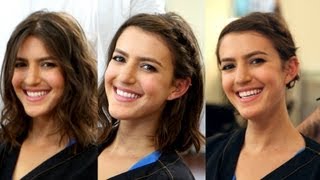 3 Ways to Style a Lob  Hair Style Tips  Beauty How To [upl. by Standley]