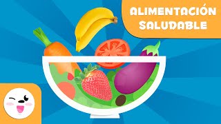 Alimentación saludable para niños  Hidratos de carbono grasas proteínas vitaminas [upl. by Tomkins]