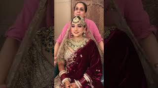 HinduMuslim interreligious wedding  My beautiful bride parulgargmakeup [upl. by Marieann]