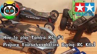 Eng Sub Tamiya RC Lesson 1 เตรียมตัวเตรียมใจก่อนจะซื้อ Prepare Yourselves before Buying RC Kits [upl. by Nit]