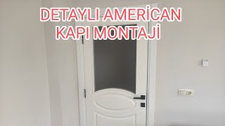 İÇ KAPI NASIL TAKILIR Baştan Sona Ahşap Kapı Montajı diy  kapı kilit süpürgelik kendinyap [upl. by O'Connor867]