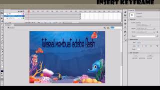 Tutorial membuat animasi tentang siklus perjalanan air dengan Adobe Flash cs6 [upl. by Ioj]