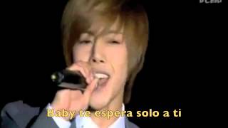 Kim Hyun Joong  Because Iam Stupid Sub español [upl. by Ahtebbat]