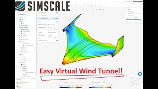 Virtual Wind Tunnel  SimScale Tutorial  No nonsense [upl. by Orola]