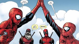 Deadpool and Spider Man Meet Their Future Selves [upl. by Aniraz319]