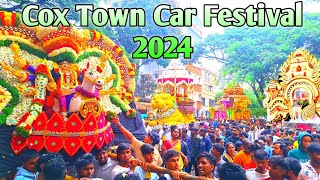 COX TOWN PALLAKI 2024  COX TOWN  DODDIGUNTA CAR FESTIVAL 2024 TempleCrew pallaki Coxtown [upl. by Aztiraj53]