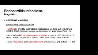 Endocarditis Infecciosa Dra Laura Moreno [upl. by Uttasta46]