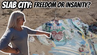 The Last FREE Land In America  Leonard Knights Slab City [upl. by Adnilem]