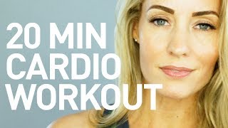 No Equipment Cardio Workout  20 Minutes [upl. by Hollie519]