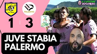 JUVE STABIA  PALERMO 13 VITTORIA UMILE E DECISIVA PRIMO GOL PER HENRY ESORDIO LE DOUARON [upl. by Forta626]