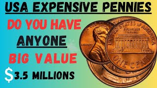 RARE AND EXPENSIVE PENNIES IN MILLIONS OF DOLLARS  DO YOU HAVE THESE PENNIES WATCH BIG UPDATE [upl. by Adrianna332]