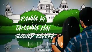 Panna Ki Tamanna hai Slowed Reverb Song  Heera Panna  Lata Mangeshkar  Kishore Kumar  Anand B [upl. by Urbas]