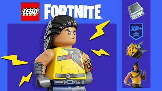 Unlock the FREE Trailblazer Tai Skin FAST in Fortnite LEGO [upl. by Ahcilef]