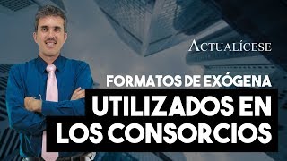 Información exógena de 2019 ¿cómo se presenta en los consorcios [upl. by Atteiluj]