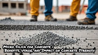 Micro Silica for Concrete  Benefits Usage and Impact on Concrete Strength [upl. by Rodablas265]