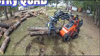 ARB wood Work 😯 Chargeuse à Bois  WORKY Quad SSQ 22 treework foryou ARBRES travail qc Québec [upl. by Enaamuj]