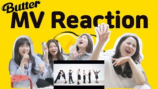 EngReaction BTS 방탄소년단 ’Butter’ Official MV Reaction Army reaction [upl. by Quennie436]