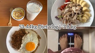 5344kg Diet Vlog  78 kg  Tracking my Calories [upl. by Papert]