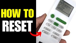 How To Reset TCL AC Remote [upl. by Eedyaj677]