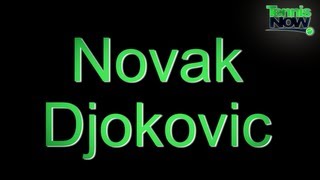 How To Pronounce Novak Djokovic [upl. by Fitzgerald247]