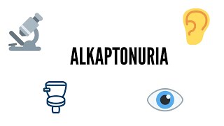 ALKAPTONURIA  AN EASY EXPLANATION [upl. by Ichabod]