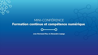 Formation continue et compétence numérique [upl. by Friedland]