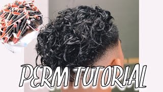 How To Get Curly Hair PERM TUTORIAL [upl. by Lichtenfeld538]