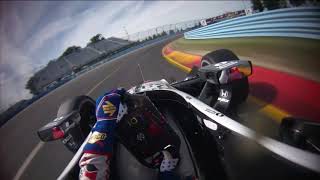 VISOR CAM Graham Rahal at Watkins Glen International [upl. by Zennie]