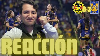 ¡ESTAS SON LAS AMAZONAS  REACCION FINAL LIGA MX FEMENIL  AMERICA VS TIGRES 30  A2023  IDA [upl. by Drofnats]