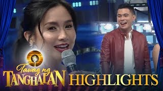 Tawag ng Tanghalan Mariel sings a unique birthday song [upl. by Ttoille]