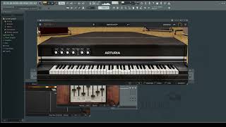 Arturia Yamaha CP 70 in FL Studio [upl. by Agon]